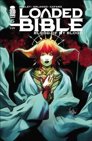 Loaded Bible: Blood of My Blood issue 5 Mirka Andolfo Cover