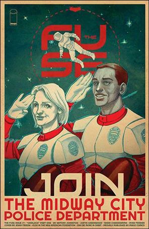 Fuse (2014) issue 7-B Jenny Frison Cover