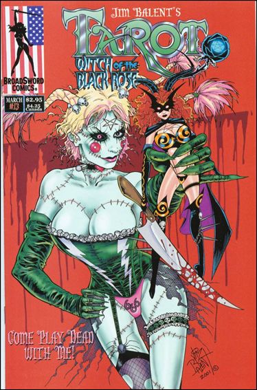 Tarot: Witch of the Black Rose issue 13 Franken-Doll Cover