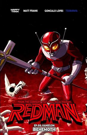 Redman issue 3-B Josh Perez Cover