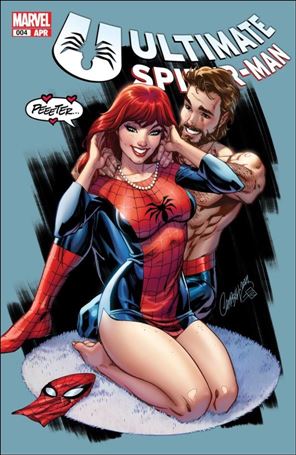Ultimate Spider-Man (2024) issue 4-K J. Scott Campbell Webstore Cover C