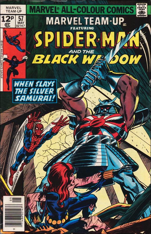 Marvel Team-Up (1972) issue 57-B UK Price Cover