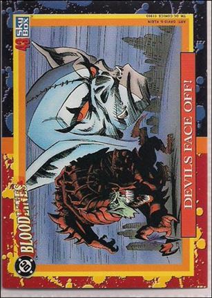 DC Bloodlines (Base Set) card 43 Devils Face Off!