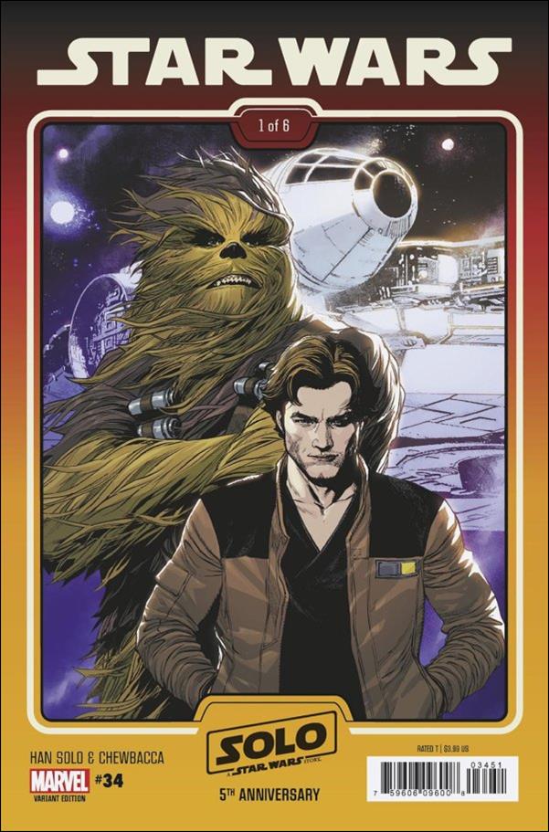 Star Wars (2020) issue 34-E Leinil Francis Yu Solo Movie 5th Anniversary Cover