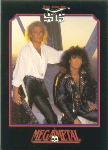 Mega Metal (Base Set) card 93 Robin McAuley 1