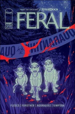 Feral (2024) issue 2-E Tony Fleecs 1:75 Glow-in-the-Dark Cover