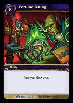 World of Warcraft: Through the Dark Portal (Base Set) card 143 Fortune Telling