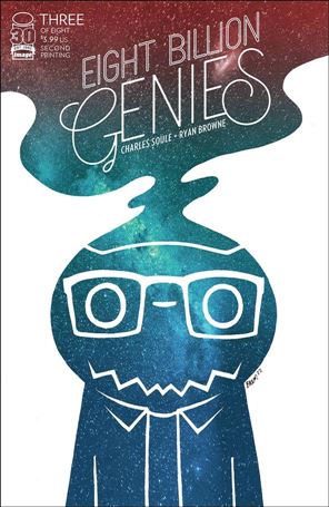 Eight Billion Genies issue 3-C Ryan Brown Cover (2nd Printing)