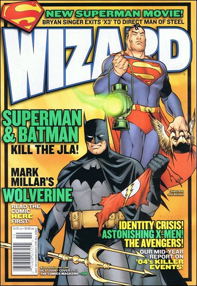 Wizard: The Comics Magazine issue 156 Superman and Batman Cover 