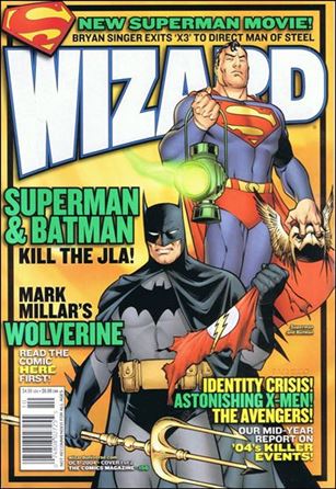 Wizard: The Comics Magazine issue 156 Superman and Batman Cover 