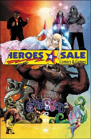 Shrugged (2013) issue 1-D20 Jonathan Marks Heroes 4 Sale Cover 1/300