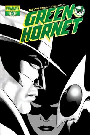 Green Hornet (2010) issue 5-E John Cassaday 1:25 Black and White Cover