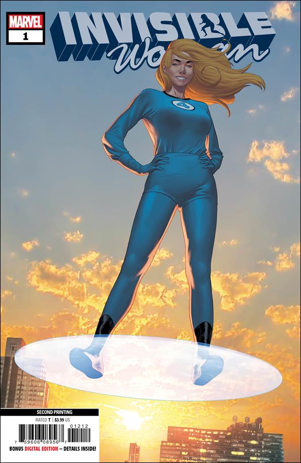 Invisible Woman issue 1-E Mattia De Iulis Cover (2nd Printing)
