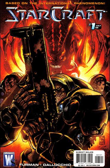 Starcraft issue 1-B Shawn Moll Cover