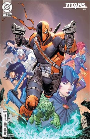 Titans (2023) issue 22-B Tony S. Daniel Cardstock Cover