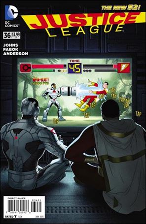 Justice League (2011) issue 36-E Joshua Middleton 1:25 Cover