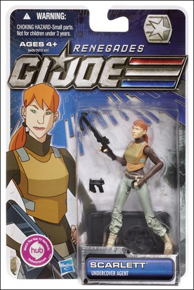 G.I. Joe: 30th Anniversary  figure 14 Renegades Scarlett (Undercover Agent)