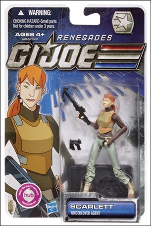 G.I. Joe: 30th Anniversary  figure 14 Renegades Scarlett (Undercover Agent)
