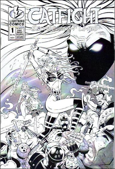 Catfight: Escape from Limbo issue 1-E Oclair Albert Platinum Cover 1/1500