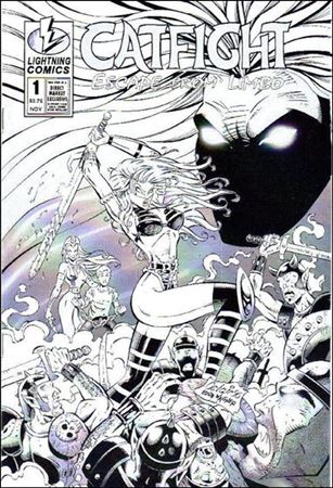 Catfight: Escape from Limbo issue 1-E Oclair Albert Platinum Cover 1/1500