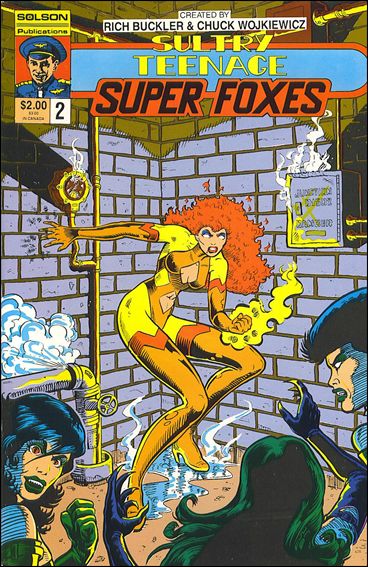 Sultry Teenage Super Foxes issue 2