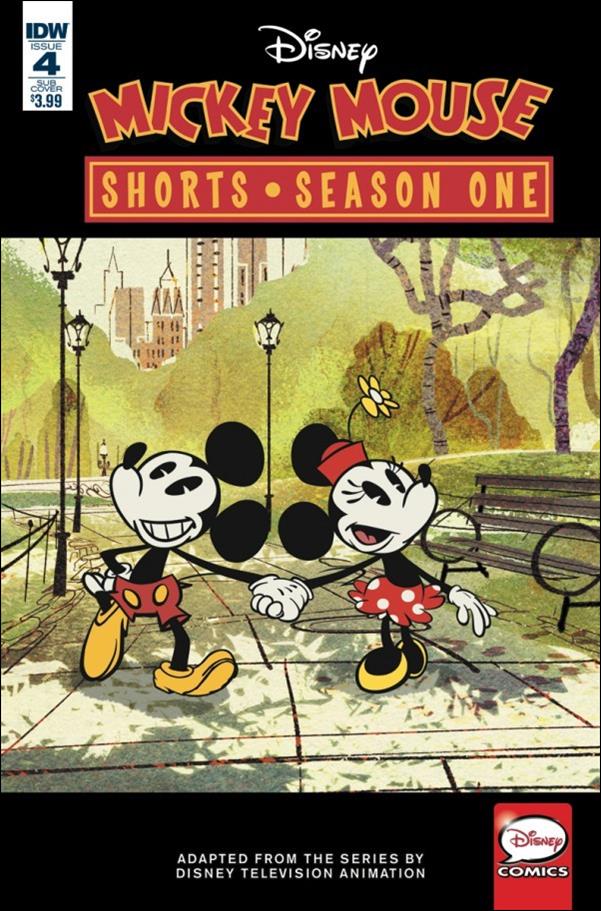 Mickey Mouse Shorts: Season One issue 4-B Final Frame Subscription Cover