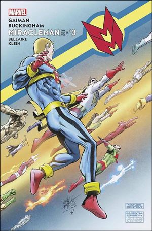 Miracleman by Gaiman & Buckingham: The Silver Age issue 3-D Carlos Pacheco 1:25 Cover