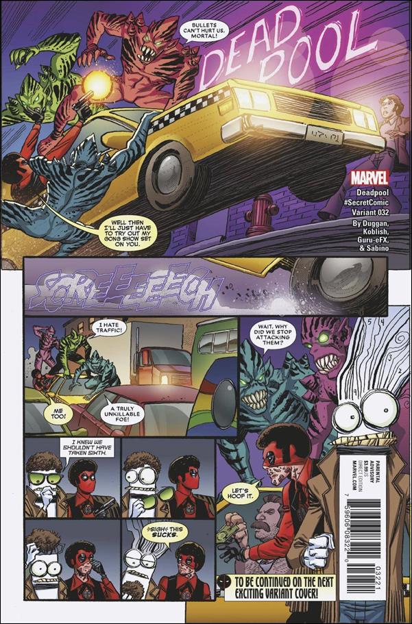 Deadpool (2016) issue 32-C Scott Koblish Cover