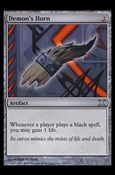 Magic the Gathering: 10th Edition (Base Set) card 320 Demon's Horn