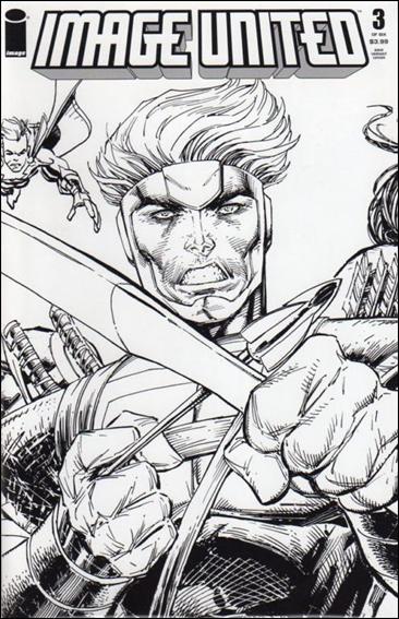 Image United issue 3-H Rob Liefield 1:50 Sketch Cover