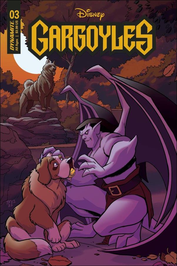 Gargoyles (2022) issue 3-F Tony Fleecs & Trish Forstner Cover