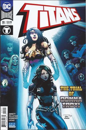 Titans (2016) issue 19 Paul Pelletier Cover