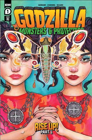 Godzilla: Monsters & Protectors issue 1-C Vic Hollins 1:10 Cover