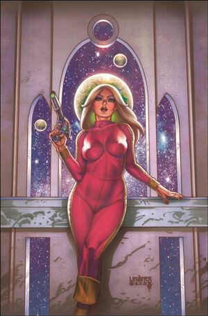 Barbarella (2024) issue 2-F Joseph Michael Linsner Limited Virgin Cover