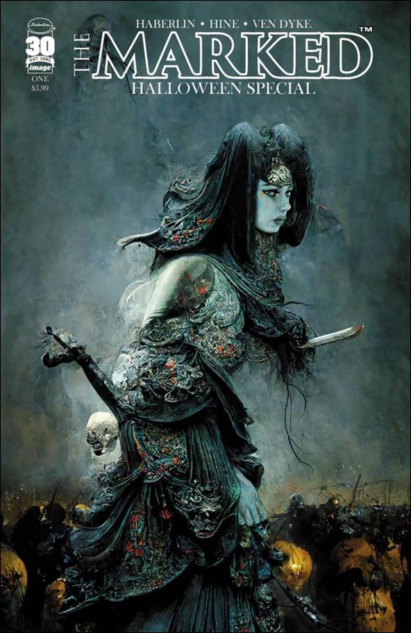 Marked: Halloween Special issue 1-B Brian Haberlin Cover B