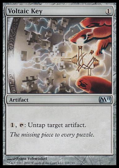 Magic the Gathering: 2011 Core Set (Base Set) card 219 Voltaic Key