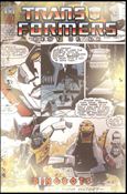 Transformers: Best of UK: Dinobots issue 4-C Retailer Incentive 1:10 Retro Cover