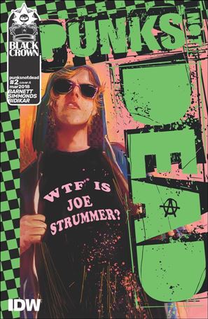 Punks Not Dead issue 2 Martin Simmonds Cover