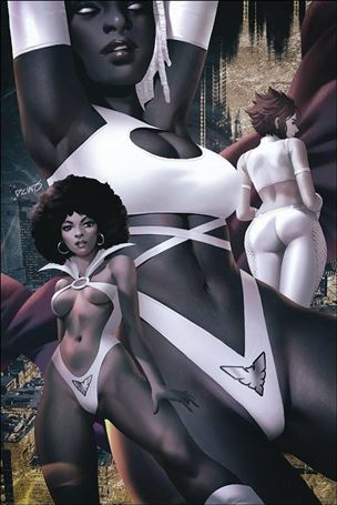 Sacred Six issue 3-H Derrick Chew 1:11 Monochrome Virgin Cover