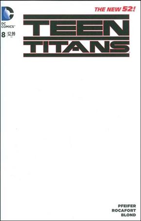 Teen Titans (2014) issue 8-C Blank/Sketch Cover