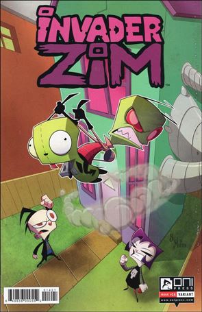 Invader Zim issue 14-B Billy Martin Cover