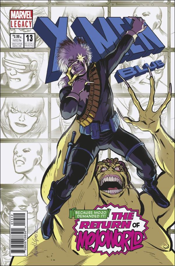 X-Men: Blue issue 13-F David Lopez Homage Cover (2nd Printing)