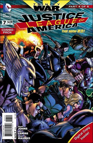 Justice League of America (2013)  issue 7-C Unbagged Doug Mahnke Cover ComboPack