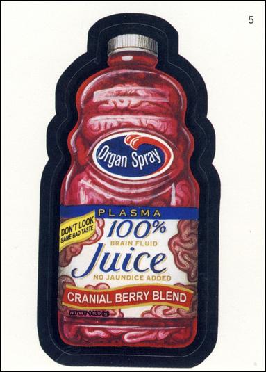 Wacky Packages All-New: Series 2 (Base Set)  card 5 Organ Spray