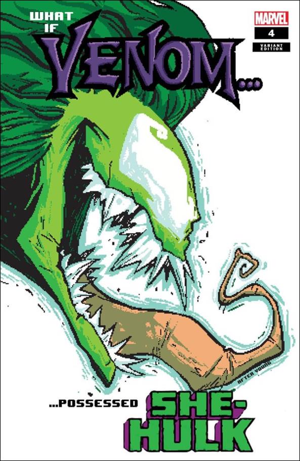 What If...?: Venom issue 4-E Matthew Waite 8-Bit Cover