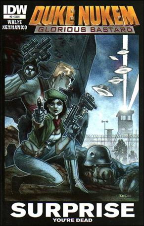 Duke Nukem Glorious Bastard issue 3 John K. Snyder Cover