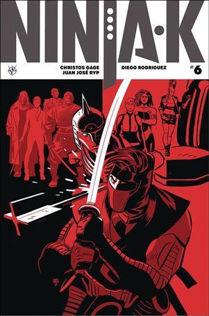 Ninja-K issue 6 Tonci Zonjic Cover