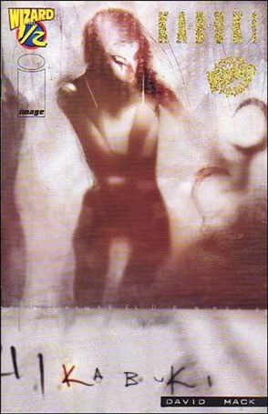 Kabuki (1997) issue 1/2-B Wizard Edition Gold Foil Cover
