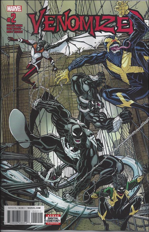 Venomized issue 2 Nick Bradshaw Cover