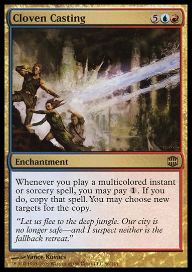 Magic The Gathering: Alara Reborn (Base Set) card 86 Cloven Casting